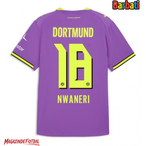 Borussia Dortmund Ethan Nwaneri #18 Tricou Fotbal Replică 2026-27 Barbati Treilea Borussia Dortmund Ethan Nwaneri #18 Tricou Fotbal Replică 2026-27 Barbati Treilea